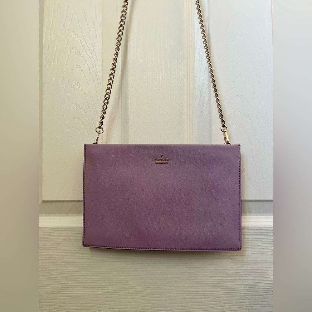 Kate Spade Leather Crossbody Cameron Street Lilac Purple